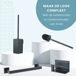 Handdoekrek - RVS - Badkameraccessoires - Keukenaccessoires - Mat Zwart - 40 Cm -Grohe Winkel 1200x1200 1853