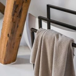 Sealskin Tube - Handdoekrek Vrijstaand - Zwart -Grohe Winkel 1200x1200 1859