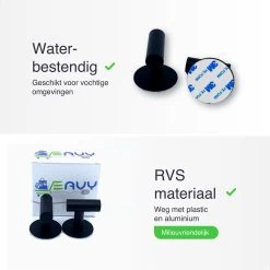 EAVY 2 Stuks Zelfklevende Handdoekhaakjes - Handdoekhouders - Plakhaakjes - Zwart -Grohe Winkel 1200x1200 1869