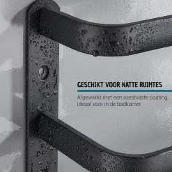 Vannons - Handdoekrek - Handdoekrek Badkamer - 2 Handdoeken - Zwart -Grohe Winkel 1200x1200 1876