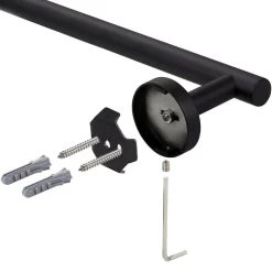 Design Handdoekhouder - Handdoekrek Voor Toilet En Badkamer - RVS Mat Zwart - 30 Cm -Grohe Winkel 1200x1200 1883