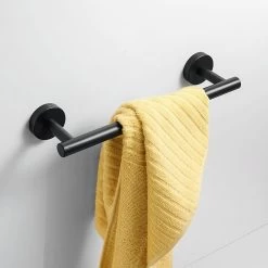 Design Handdoekhouder - Handdoekrek Voor Toilet En Badkamer - RVS Mat Zwart - 30 Cm -Grohe Winkel 1200x1200 1884
