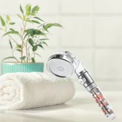 W4Y Ionische Douchekop - Waterbesparende Douchekop - Waterfilter - Handdouche Met Hoge Druk - Douchekop Met Slang -Grohe Winkel 1200x1200 189