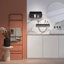 Sealskin Brix - Handdoekladder Vrijstaand - Zwart -Grohe Winkel 1200x1200 1900