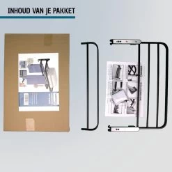 Vannons - Handdoekrek - Handdoekrek Badkamer - 2 Handdoeken - Handdoekrek Zelfklevend - Zwart -Grohe Winkel 1200x1200 1941