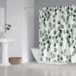 Douchegordijn - Badkamer Accessoires - Eucalyptus - 180x200 Cm 10 Douchegordijn - Badkamer Accessoires - Eucalyptus - 180x200 Cm -Grohe Winkel 1200x1200 212