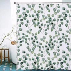 Douchegordijn - Badkamer Accessoires - Eucalyptus - 180x200 Cm 15 Douchegordijn - Badkamer Accessoires - Eucalyptus - 180x200 Cm -Grohe Winkel 1200x1200 213
