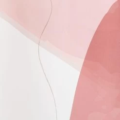 Sealskin Earth - Douchegordijn 180x200 Cm - Polyester Donkerroze / Off-white -Grohe Winkel 1200x1200 218