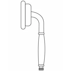 Tiger Monaco Handdouche - Douchekop Ø 6 Cm - Volle Straal - Chroom -Grohe Winkel 1200x1200 275