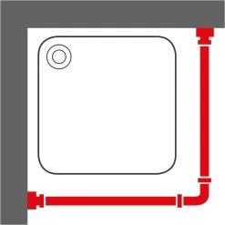 Sealskin - Easy Roll Douchegordijnstangset - 90x90x90 Cm - Wit 19 Sealskin - Easy Roll Douchegordijnstangset - 90x90x90 Cm - Wit -Grohe Winkel 1200x1200 335