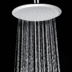 Tiger Luvia Doucheset - Regendouche Ø 20 Cm - Handdouche Ø 12 Cm - 2 Standen - Chroom -Grohe Winkel 1200x1200 343