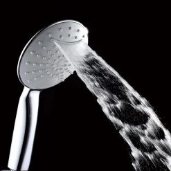 Tiger Luvia Doucheset - Regendouche Ø 20 Cm - Handdouche Ø 12 Cm - 2 Standen - Chroom -Grohe Winkel 1200x1200 345