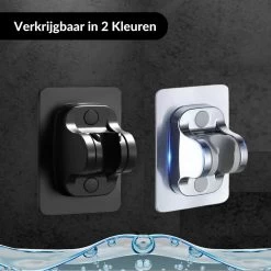 Douchekophouder Zwart Zelfklevend – Verstelbaar – Handdouchehouder – Douchekop Houder Zonder Boren -Grohe Winkel 1200x1200 406