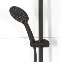 Tiger Twiss Doucheset - Regendouche Ø 30 Cm - Handdouche Ø 12 Cm - Met Thermostaatkraan - 3 Standen - Mat Zwart -Grohe Winkel 1200x1200 447