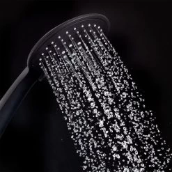 Tiger Twiss Doucheset - Regendouche Ø 30 Cm - Handdouche Ø 12 Cm - Met Thermostaatkraan - 3 Standen - Mat Zwart -Grohe Winkel 1200x1200 450