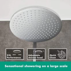 Hansgrohe Crometta S 240 Showerpipe - 1jet - Incl. Thermostaat - Chroom -Grohe Winkel 1200x1200 466