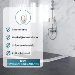 Waterkering Douche - Dorpel - Water Stopper - Dorpelstrip - Water Barrière Strip - Douche Dorpel - Anti Overstromend Water - 1 Meter -Grohe Winkel 1200x1200 499