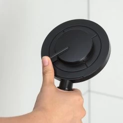 Tiger Tyne Doucheset - Douchekop Ø 12 Cm - Inclusief Comfort Water Saver - 3 Standen - Mat Zwart -Grohe Winkel 1200x1200 50