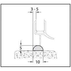 Douche En Bad Dorpel 5x10mm Niet Zelfklevend 1 Meter -Grohe Winkel 1200x1200 504