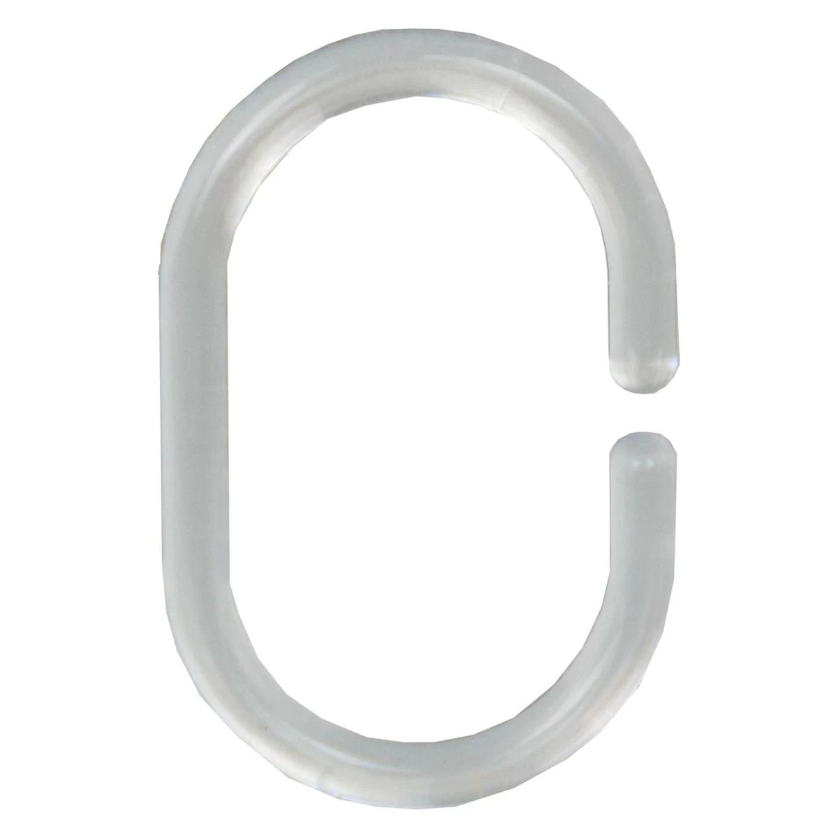 Differnz Douchegordijnringen - Transparant - Kunststof - 6 X 4 Cm - 12 Stuks 4 Differnz Douchegordijnringen - Transparant - Kunststof - 6 X 4 Cm - 12 Stuks - Image 4