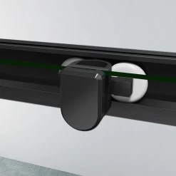 Merkloos Douchecabine - 90x90x200 - Kwartrond - Mat Zwart - Schuifdeur - Hoekinstap 9 Merkloos Douchecabine - 90x90x200 - Kwartrond - Mat Zwart - Schuifdeur - Hoekinstap -Grohe Winkel 1200x1200 526