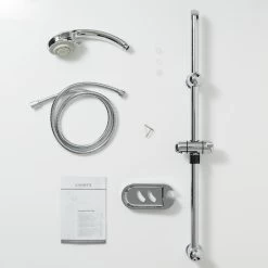 SCHÜTTE Fresh Doucheset Met Handdouche - 76 Cm Glijstang - 8 Standen - Chroom -Grohe Winkel 1200x1200 547