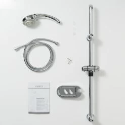 SCHÜTTE Fresh Doucheset Met Handdouche - 76 Cm Glijstang - 8 Standen - Chroom -Grohe Winkel 1200x1200 548
