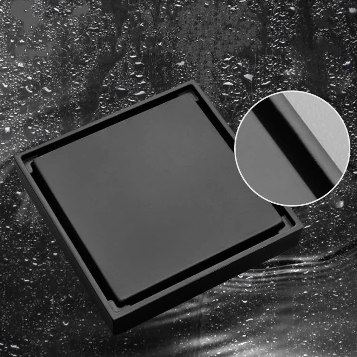 Moderne Doucheput Deksel - Verborgen Douche Afvoerputje - Roestvrij Staaldouche - Messing Afvoerputje - Industrieel - Mat Zwart Afvoerputje Douche - Deksel Afvoerput Douche - Mat Zwart 3 Moderne Doucheput Deksel - Verborgen Douche Afvoerputje - Roestvrij Staaldouche - Messing Afvoerputje - Industrieel - Mat Zwart Afvoerputje Douche - Deksel Afvoerput Douche - Mat Zwart - Image 3