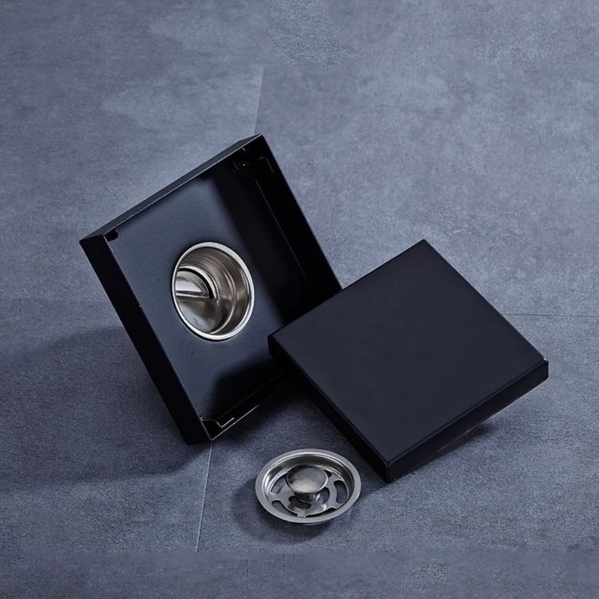 Moderne Doucheput Deksel - Verborgen Douche Afvoerputje - Roestvrij Staaldouche - Messing Afvoerputje - Industrieel - Mat Zwart Afvoerputje Douche - Deksel Afvoerput Douche - Mat Zwart 7 Moderne Doucheput Deksel - Verborgen Douche Afvoerputje - Roestvrij Staaldouche - Messing Afvoerputje - Industrieel - Mat Zwart Afvoerputje Douche - Deksel Afvoerput Douche - Mat Zwart - Image 7