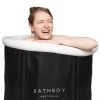 BATHBOY® Amsterdam Zitbad Opvouwbaar - Voor Volwassenen - Opblaasbaar Bad - Bath Bucket