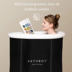 BATHBOY® Amsterdam Zitbad Opvouwbaar - Voor Volwassenen - Opblaasbaar Bad - Bath Bucket -Grohe Winkel 1200x1200 662
