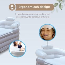 HBKS Lifestyle Bad – Opblaasbaar Ligbad – Bath Bucket – Zitbad Voor Volwassenen - Ijsbad Wim Hof Methode - Badkuip – Ice Bath – Rosegold 11 HBKS Lifestyle Bad – Opblaasbaar Ligbad – Bath Bucket – Zitbad Voor Volwassenen - Ijsbad Wim Hof Methode - Badkuip – Ice Bath – Rosegold -Grohe Winkel 1200x1200 695