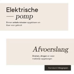 Airlie Opblaasbaar Ligbad Voor Volwassenen – Comfortabel - Opblaasbad - Zitbad - Badkuip – Bath Tub – Opvouwbaar Bad – Bath Bucket – Dubbel Hoofdkussen - Zwart - GRATIS Elektrische Pomp -Grohe Winkel 1200x1200 707