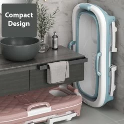 Simple Fix Zitbad - 138cm - Opvouwbaar Bad - Bath Bucket - Zitbad Voor Volwassenen - 220L - Extra Lang - Blauw 10 Simple Fix Zitbad - 138cm - Opvouwbaar Bad - Bath Bucket - Zitbad Voor Volwassenen - 220L - Extra Lang - Blauw -Grohe Winkel 1200x1200 719