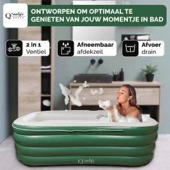 Q’ualife® Opblaasbaar Bad – Ligbad – Zitbad – Opblaasbaar Ligbad – Bad – Badkuip Volwassenen 14 Q’ualife® Opblaasbaar Bad – Ligbad – Zitbad – Opblaasbaar Ligbad – Bad – Badkuip Volwassenen -Grohe Winkel 1200x1200 746
