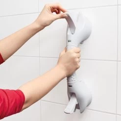 VITILITY Quick Mobile Rail - Wandbeugel Met Zuignappen - Zonder Boren - 40 Cm - Wit - Veiligheidsgreep -Grohe Winkel 1200x1200 799