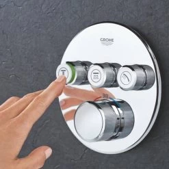 GROHE Grohtherm SmartControl Regendouche - Inbouw - ø 31 Cm - Rond -Chroom -Grohe Winkel 1200x1200 8
