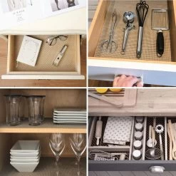 SWILIX ® Antislipmat Voor Kasten En Lades, Douchemat - Badkamermat - Badmat, Dienblad, Vloer - 4 Meter Rol - Anti Slip Mat - 400 X 30 Cm - Beige -Grohe Winkel 1200x1200 808