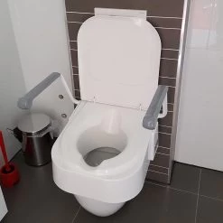 Drive Toiletverhoger Hoogte Verstelbaar 3 Standen - 6,5/10/13,5cm Hoog -Grohe Winkel 1200x1200 814