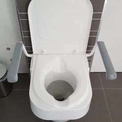 Drive Toiletverhoger Hoogte Verstelbaar 3 Standen - 6,5/10/13,5cm Hoog -Grohe Winkel 1200x1200 816