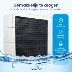 Merkloos Douchemat - Badmat Antislip - Antislipmat Douche - Antislipmat Bad - Schimmelbestendig - Met Zuignappen - Wasbaar - Zwart 13 Merkloos Douchemat - Badmat Antislip - Antislipmat Douche - Antislipmat Bad - Schimmelbestendig - Met Zuignappen - Wasbaar - Zwart -Grohe Winkel 1200x1200 872