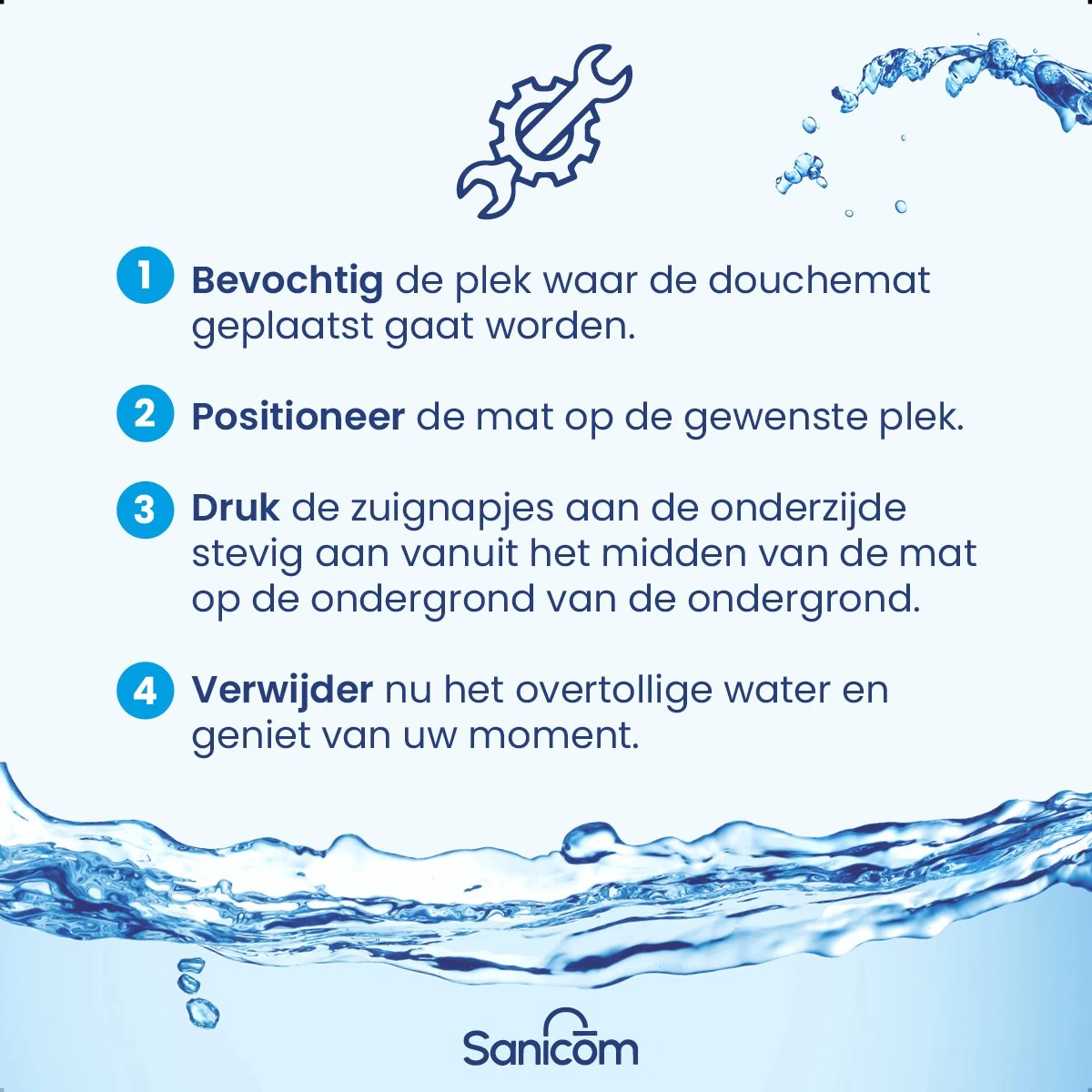 Merkloos Douchemat - Badmat Antislip - Antislipmat Douche - Antislipmat Bad - Schimmelbestendig - Met Zuignappen - Wasbaar - Zwart 7 Merkloos Douchemat - Badmat Antislip - Antislipmat Douche - Antislipmat Bad - Schimmelbestendig - Met Zuignappen - Wasbaar - Zwart - Image 7