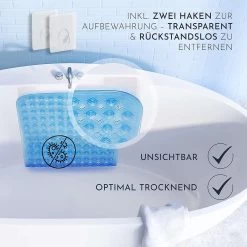 Douchemat Antislip - Badmat - 88x40cm - Antislipmat Voor Douche - Rubber - Blauwbad Mat -Grohe Winkel 1200x1200 881