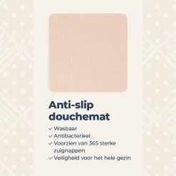 Douchemat Antislip Zalmkleur - 53 X 53 Cm - Antislipmat Douche - Badmat -Grohe Winkel 1200x1200 887