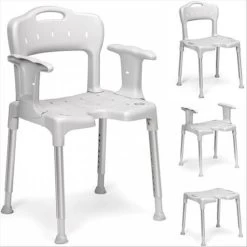 Etac Swift Douchestoel Grijs