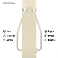 Wandbeugel Gedraaid LINKS - Wit 8 Wandbeugel Gedraaid LINKS - Wit -Grohe Winkel 1200x1200 971