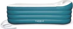 Tubble® Royale Opblaasbaar Ligbad - Blue Lagoon – Opvouwbaar Bad Voor Volwassenen Tot 188cm - IJsbad Wim Hof Methode - Zitbad - 255L