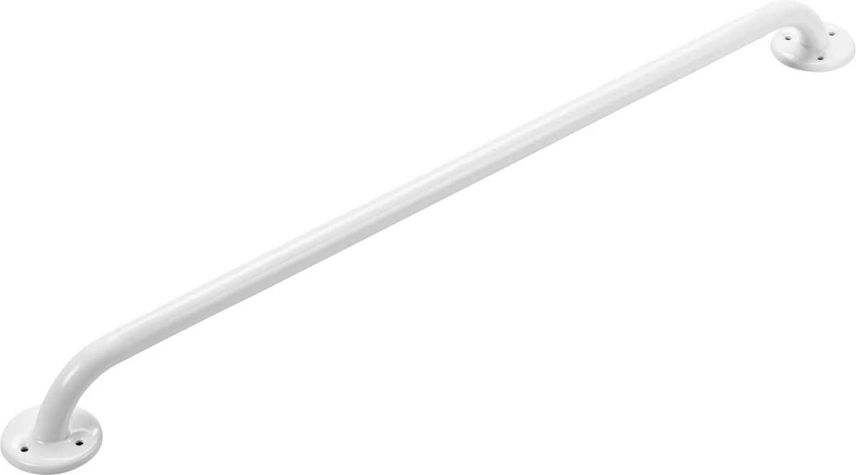 Wandbeugel Wit Metaal 80 Cm. Handgreep / Wandgreep Voor Badkamer / Douche / Toilet. Toiletbeugel / Badgreep / Douchegreep 1 Wandbeugel Wit Metaal 80 Cm. Handgreep / Wandgreep Voor Badkamer / Douche / Toilet. Toiletbeugel / Badgreep / Douchegreep