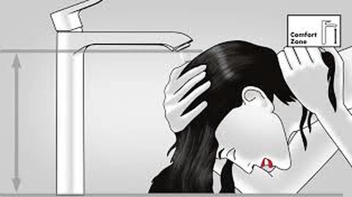 Hansgrohe Vernis Blend Wastafelmengkraan 1 - Hendel Chroom 2 Hansgrohe Vernis Blend Wastafelmengkraan 1 - Hendel Chroom - Image 2