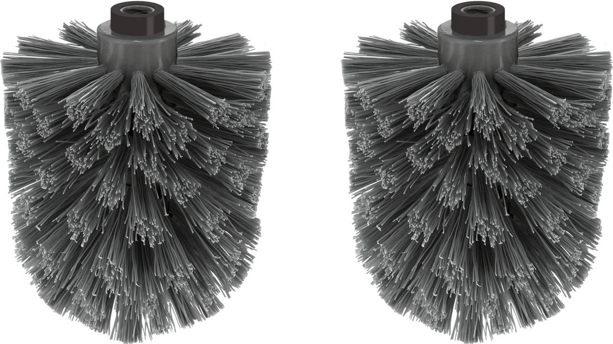ZACK Civio Reserveborstelset 2 Stuks - Toiletborstel Zwart 1 ZACK Civio Reserveborstelset 2 Stuks - Toiletborstel Zwart